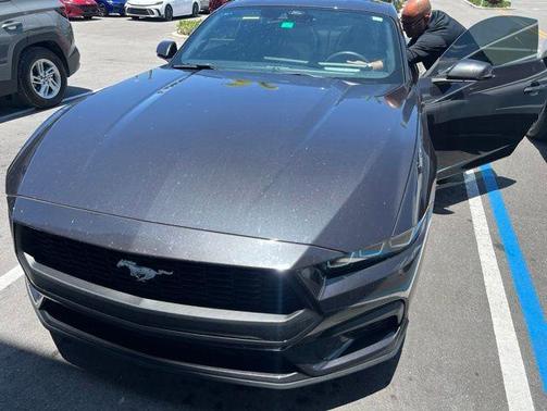 Gray Metallic 2024 Ford Mustang EcoBoost