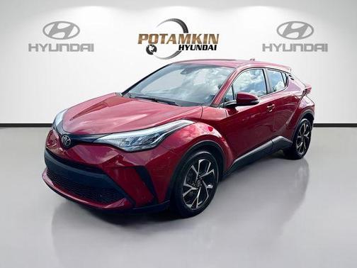 Red 2021 Toyota C-HR XLE