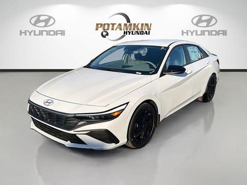 Serenity White Pearl 2026 Hyundai ELANTRA SEL Sport