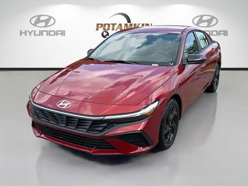 Red 2026 Hyundai ELANTRA SEL Sport
