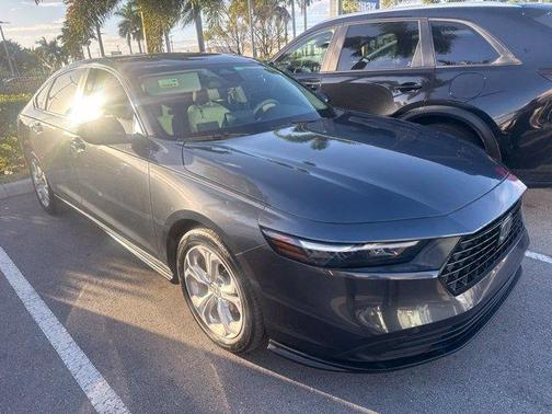 Meteorite Gray Metallic 2023 Honda Accord LX