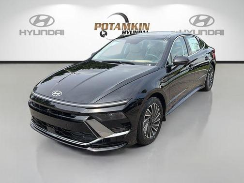 Black 2026 Hyundai SONATA Hybrid Limited