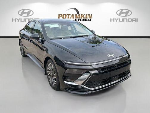 Black 2026 Hyundai SONATA Hybrid Limited