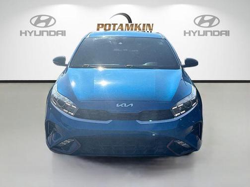 Blue 2022 Kia Forte GT-Line