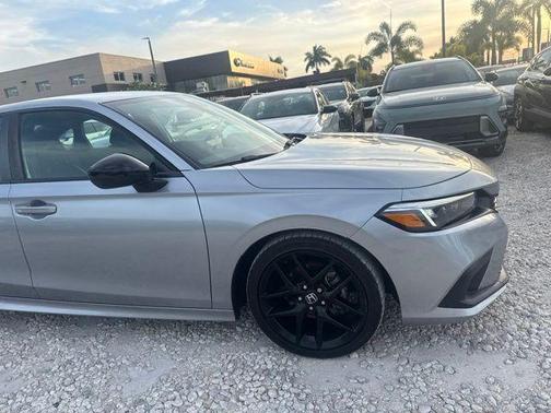 Lunar Silver Metallic 2024 Honda Civic Sport