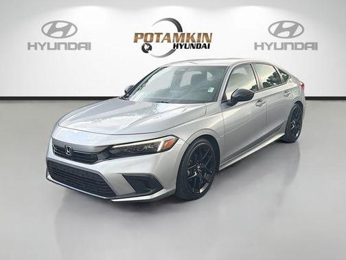 Lunar Silver Metallic 2024 Honda Civic Sport