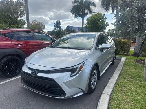 Classic Silver Metallic 2025 Toyota Corolla Hybrid LE