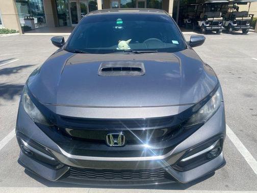 Modern Steel Metallic 2021 Honda Civic Sport