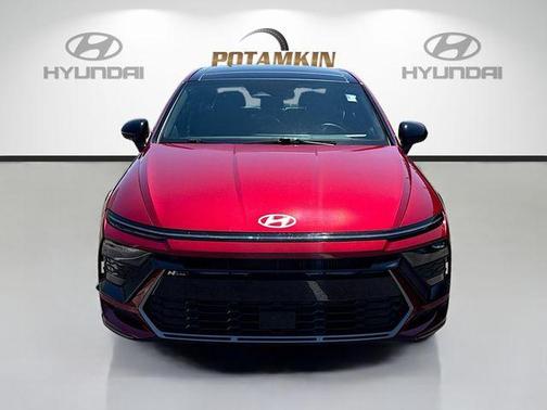 Red 2024 Hyundai SONATA N Line