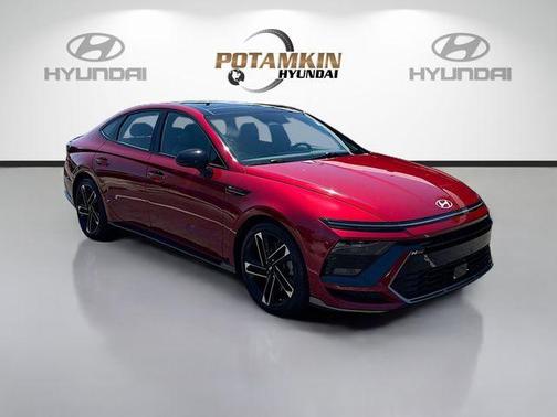 Red 2024 Hyundai SONATA N Line