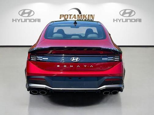 Red 2024 Hyundai SONATA N Line
