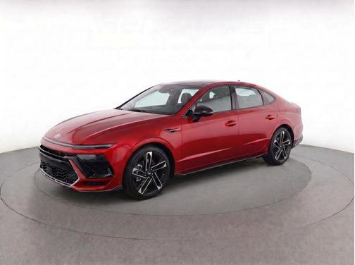Red 2024 Hyundai SONATA N Line