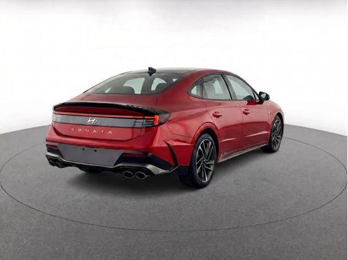 Red 2024 Hyundai SONATA N Line