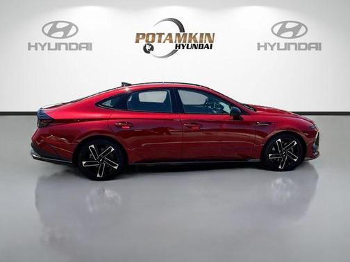 Red 2024 Hyundai SONATA N Line