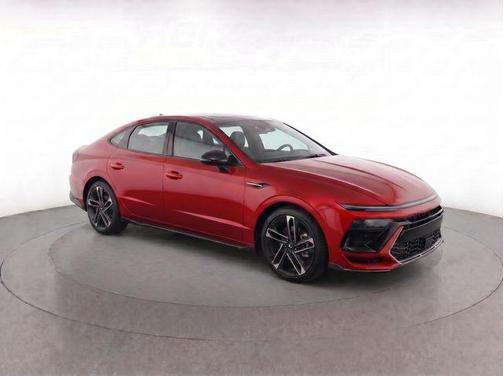 Red 2024 Hyundai SONATA N Line