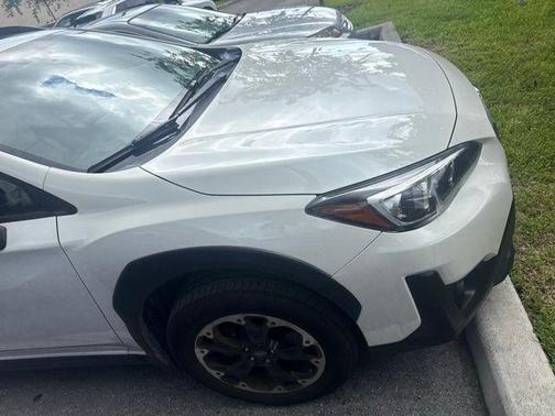 Crystal White Pearl 2023 Subaru Crosstrek Premium