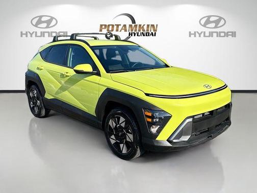 Yellow 2024 Hyundai KONA SEL