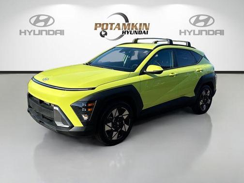 Yellow 2024 Hyundai KONA SEL
