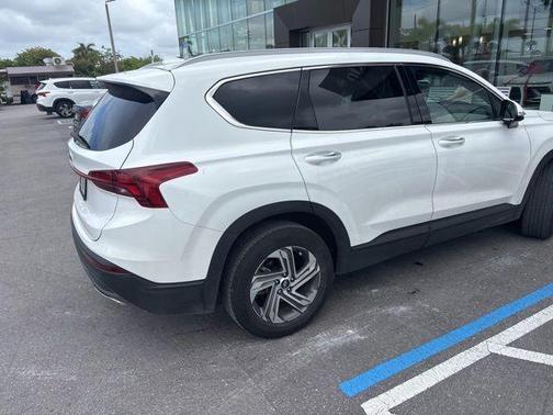 Serenity White Pearl 2023 Hyundai SANTA FE SEL