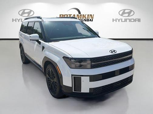 White 2026 Hyundai SANTA FE HEV Calligraphy