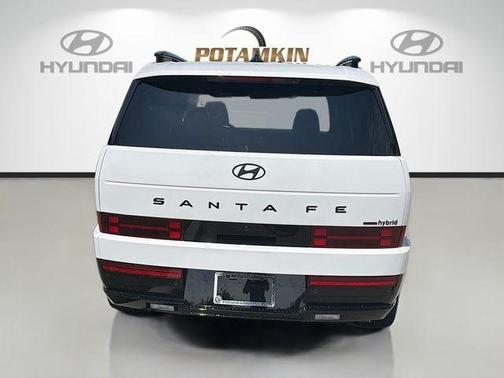 White 2026 Hyundai SANTA FE HEV Calligraphy