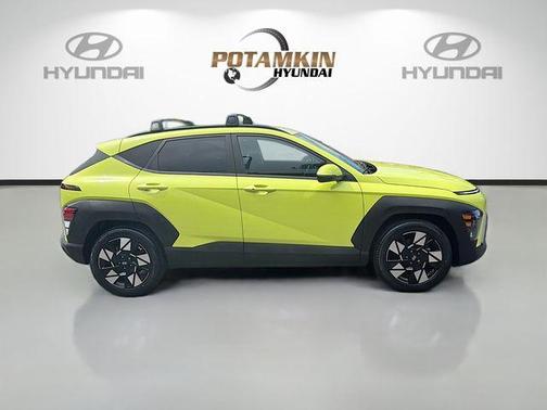Yellow 2024 Hyundai KONA SEL