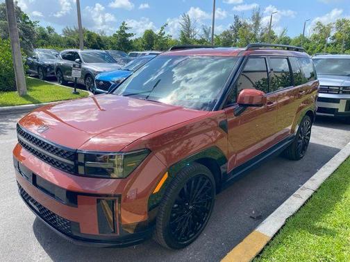 Orange 2024 Hyundai SANTA FE Calligraphy