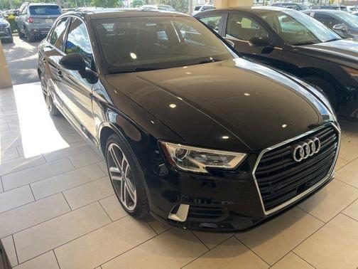 Brilliant Black 2019 Audi A3 2.0T Premium