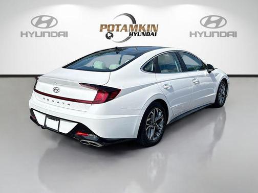 White 2023 Hyundai SONATA SEL