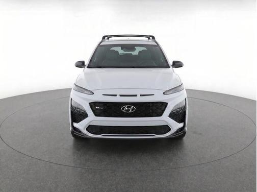 Lunar White 2023 Hyundai KONA N Line