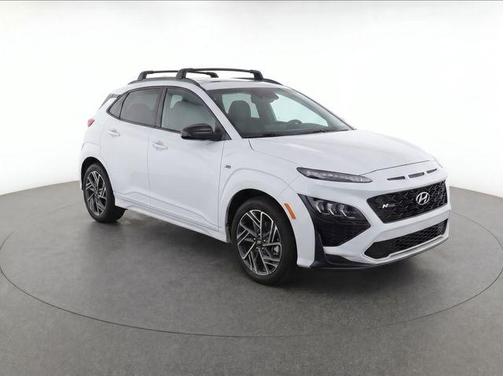 Lunar White 2023 Hyundai KONA N Line
