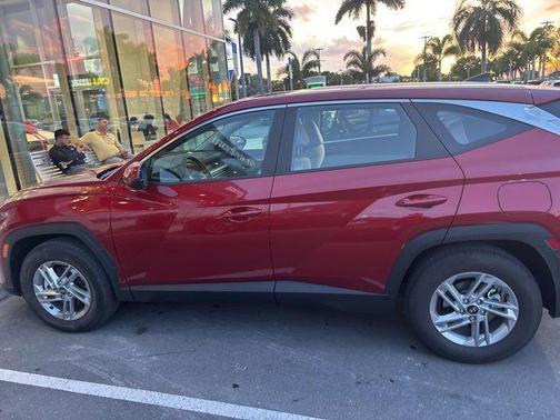 Red 2026 Hyundai TUCSON SE