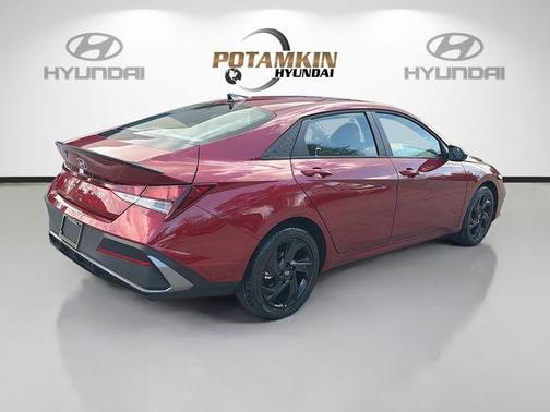 Red 2026 Hyundai ELANTRA SEL Sport