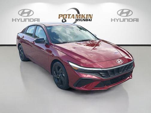Red 2026 Hyundai ELANTRA SEL Sport