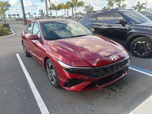 Red 2025 Hyundai ELANTRA SEL Convenience