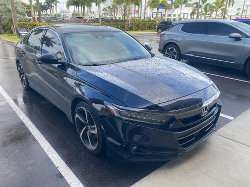 Crystal Black Pearl 2022 Honda Accord Sport 1.5T