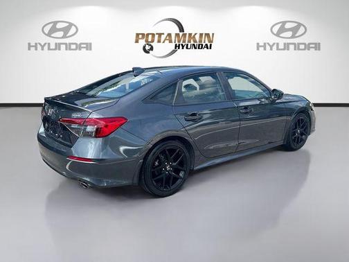 Meteorite Gray Metallic 2024 Honda Civic Sport