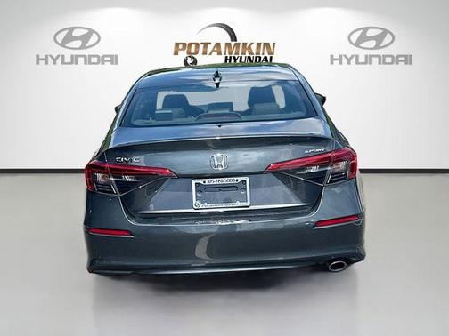 Meteorite Gray Metallic 2024 Honda Civic Sport