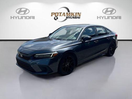 Meteorite Gray Metallic 2024 Honda Civic Sport