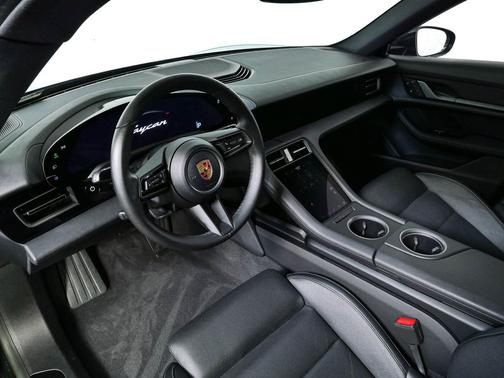 Volcano Grey Metallic 2023 Porsche Taycan RWD
