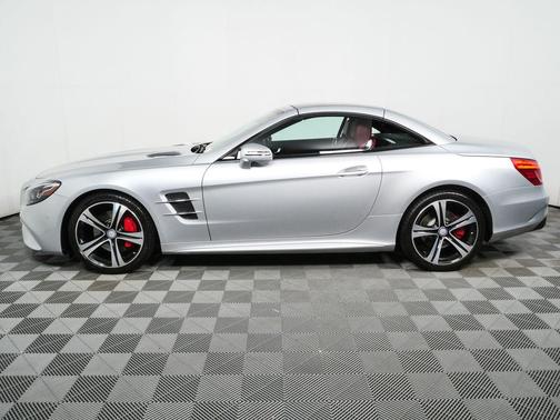 Iridium Silver Metallic 2017 Mercedes-Benz SL 450 SL 450