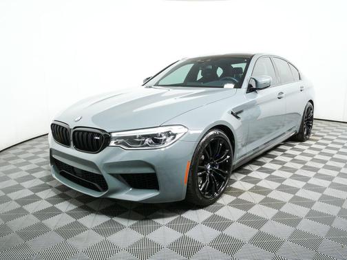 Gray 2020 BMW M5 Base