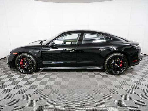 Black 2024 Porsche Taycan GTS