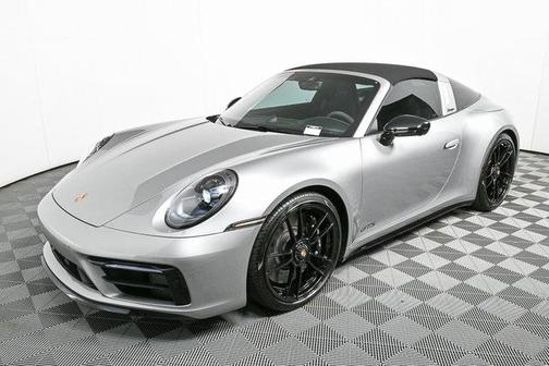 GT Silver Metallic 2024 Porsche 911 Targa 4 GTS