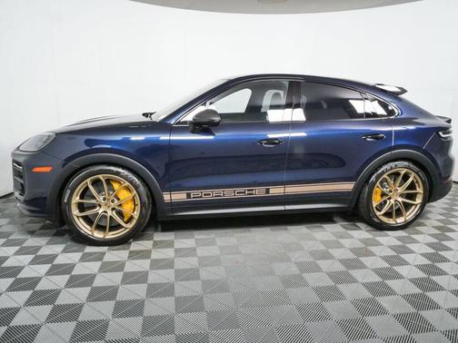 Black 2024 Porsche Cayenne Turbo GT