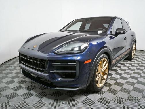 Black 2024 Porsche Cayenne Turbo GT