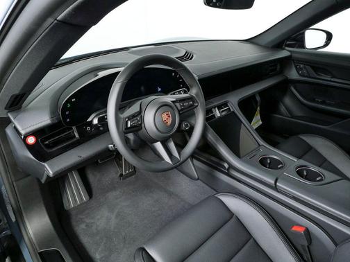 Pale Blue Metallic 2026 Porsche Taycan Black Edition