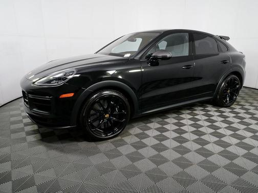Black 2022 Porsche Cayenne Turbo GT