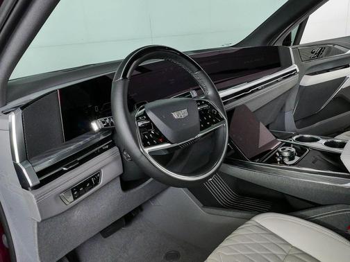 Black Cherry Tintcoat 2025 Cadillac Escalade IQ Sport 1