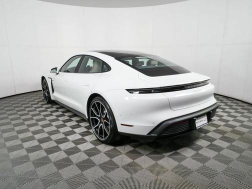 White 2026 Porsche Taycan 4